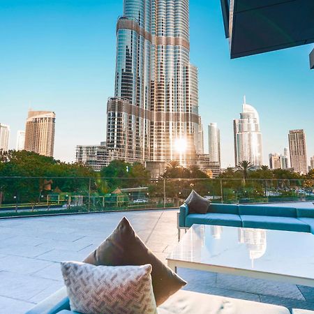 The Closest Building To Burj Khalifa With Fountain View In Address Opera Residence Dubaj Kültér fotó