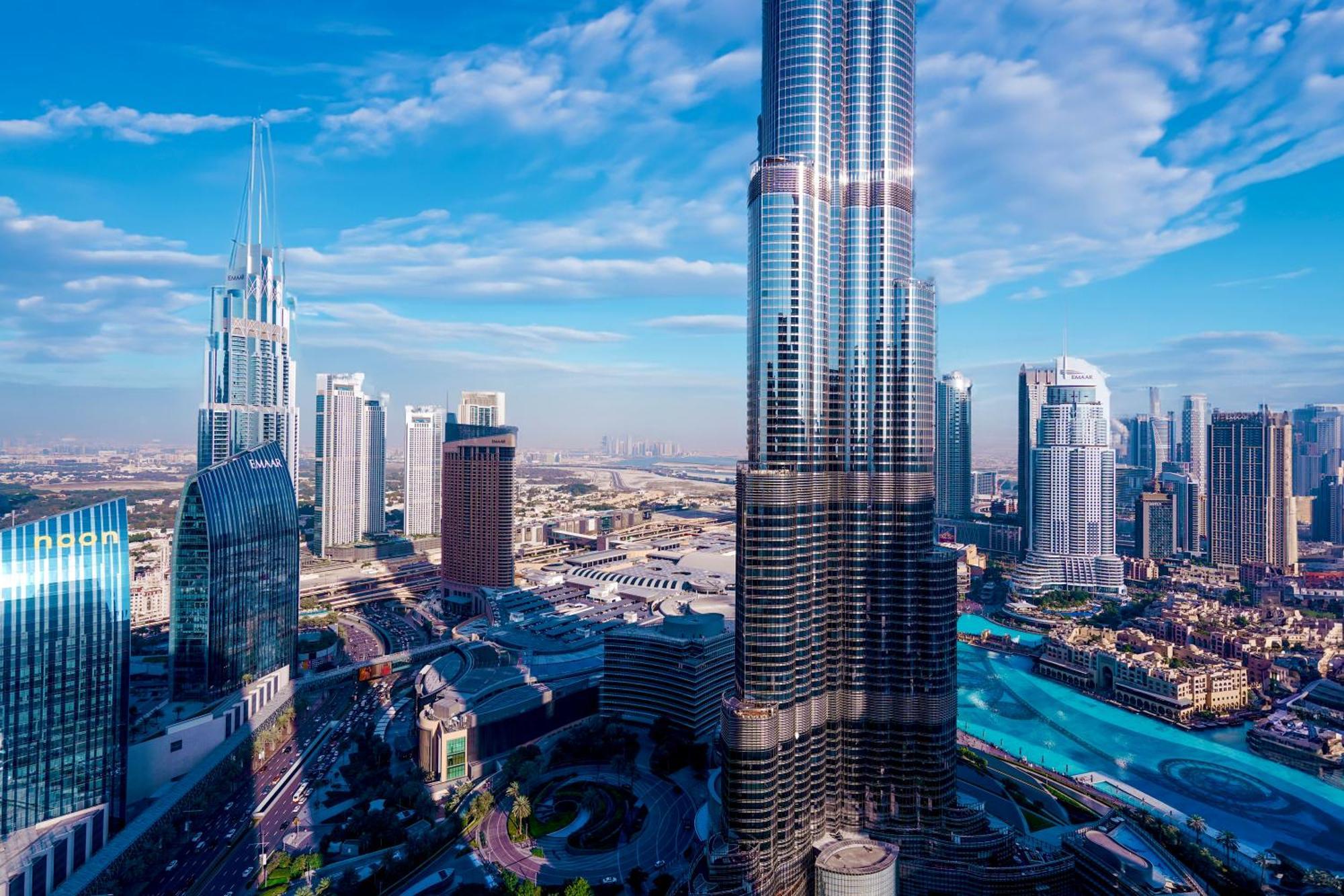 The Closest Building To Burj Khalifa With Fountain View In Address Opera Residence Dubaj Kültér fotó