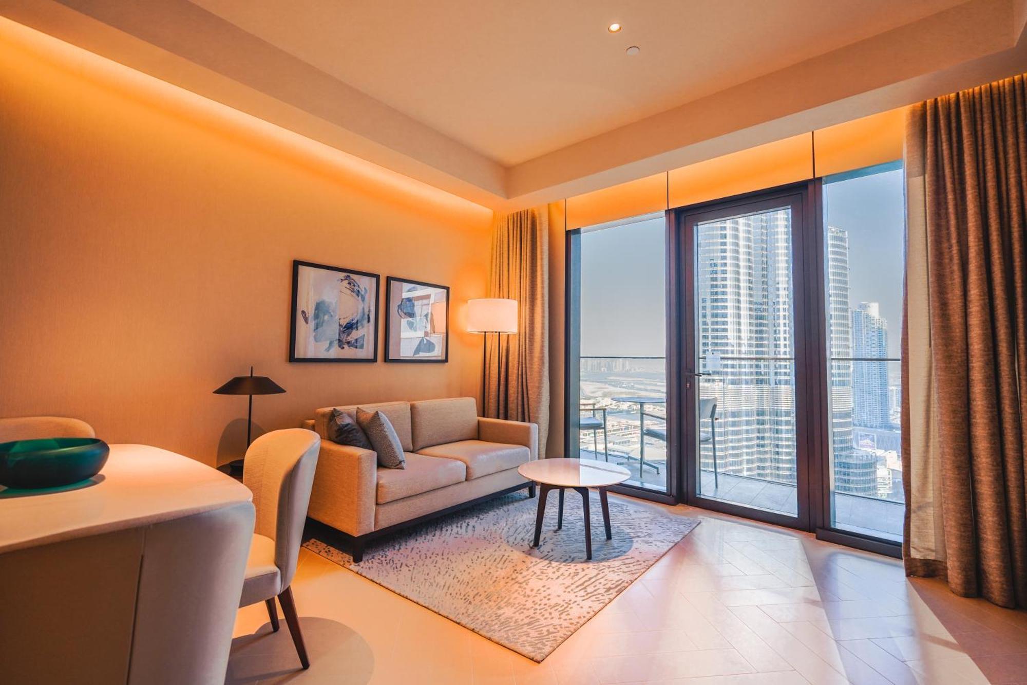 The Closest Building To Burj Khalifa With Fountain View In Address Opera Residence Dubaj Kültér fotó