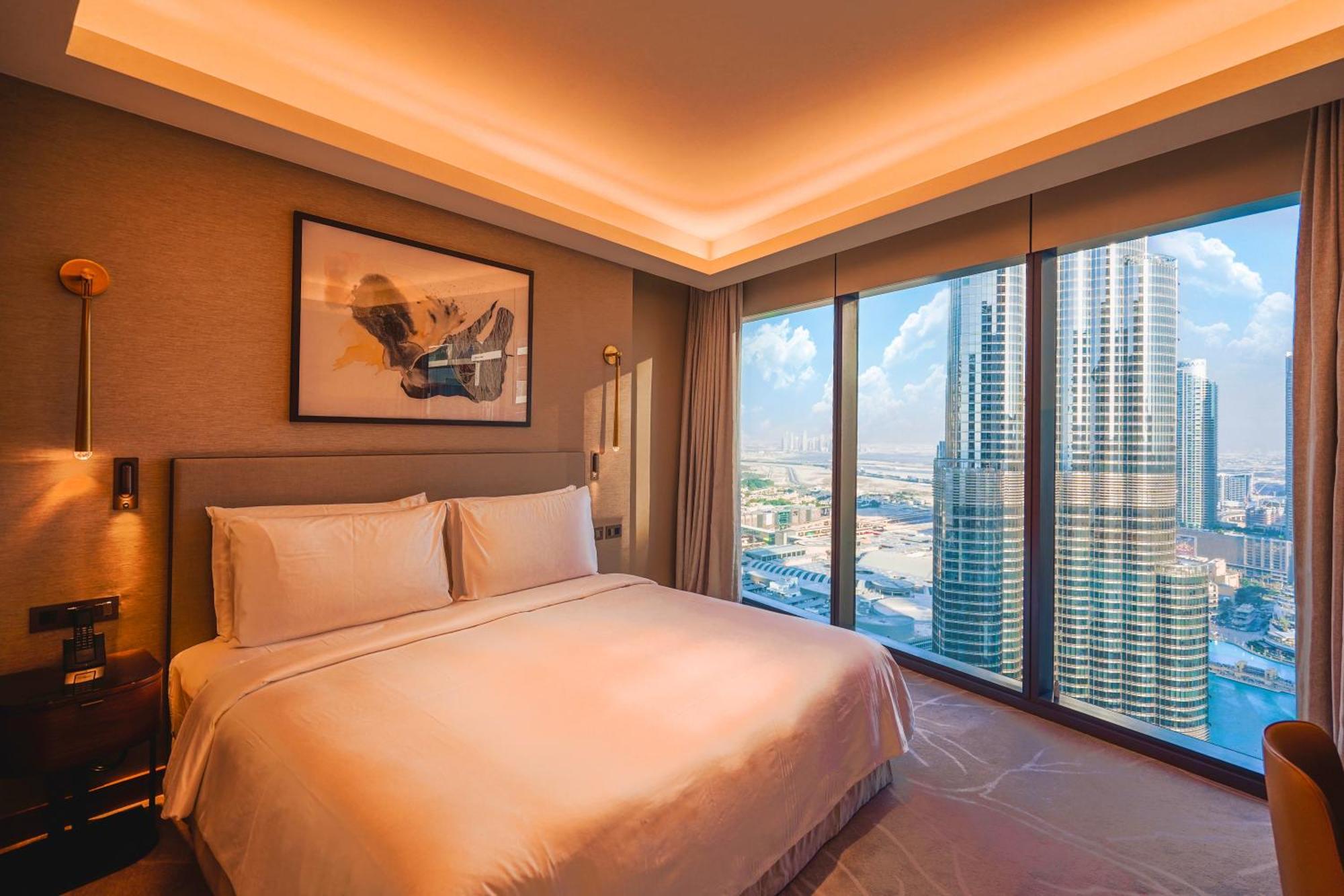 The Closest Building To Burj Khalifa With Fountain View In Address Opera Residence Dubaj Kültér fotó